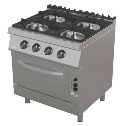 Image de Fogão a Gás Linha 900, 4 Queimadores + Forno