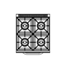 Picture of Fogão a Gás Com Forno - F09C401 - Junex - ABN