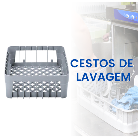 Cestos de Lavagem - Equipamentos de lavagem - Máquinas de lavar loiça industrial com campânula e máquinas de lavar loiça sem campânula.| ABN Shop