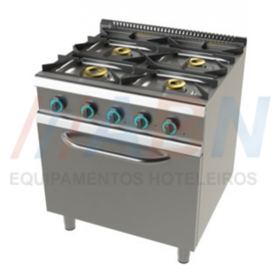 Fogão a Gás Com Forno - F07N401QP - Junex - ABN Hotelaria