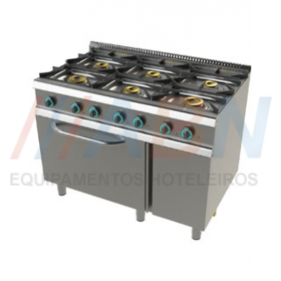 Fogão a Gás Com Forno - F07N601QP - Junex - ABN Hotelaria