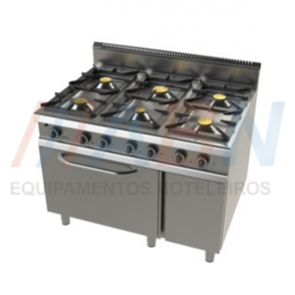 Fogão a Gás Com Forno - F09C601 - Junex - ABN Hotelaria