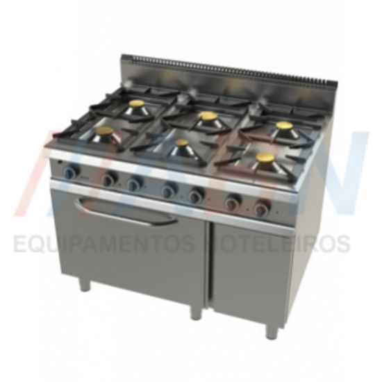 Fogão a Gás Com Forno - F09C601 - Junex - ABN Hotelaria