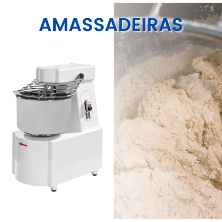 Amassadeiras - Equipamentos para Pizzaria e Padaria